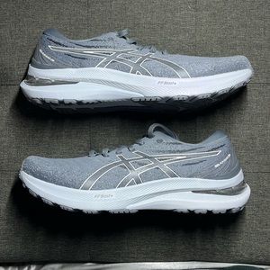 Asics Gray Athletic Running Shoes